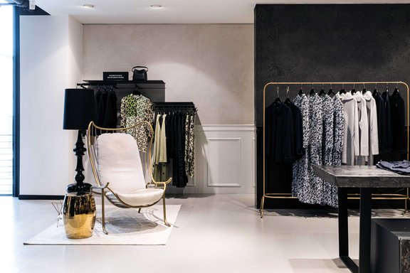 Inneneinrichtung des Modehaus Garhammer