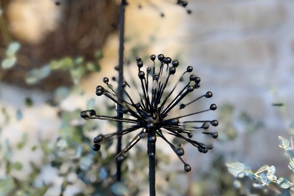 Gartendekoration aus Metall