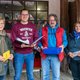 Organisatoren und Helfer des Orientierungsritts in der Westernstadt