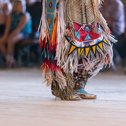 indianische Hose mit Fransen