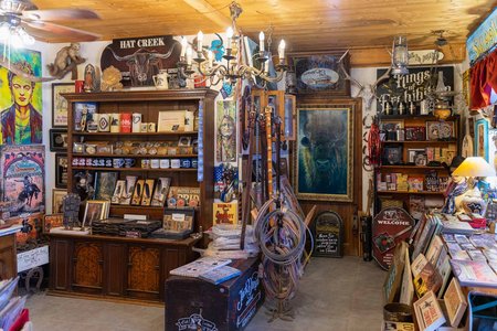Laden mit Kunst eines Cowboys